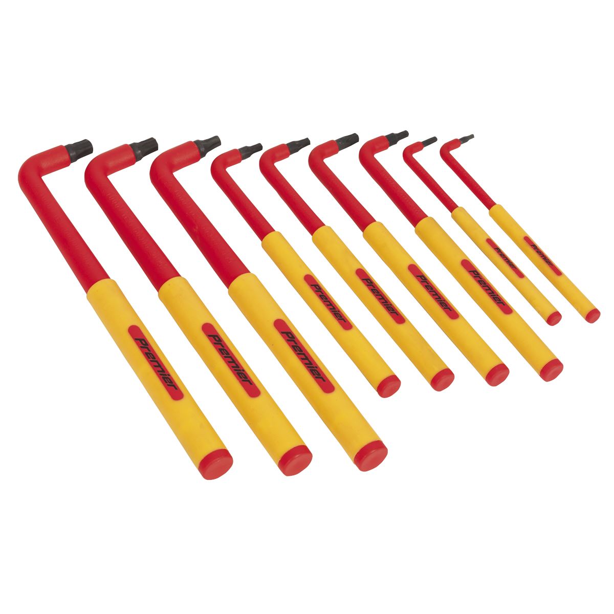 Sealey TRX-Star Key Set 9pc Extra-Long VDE AK7178
