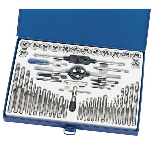 Draper 79204 52MU Tap and Die Set in Steel Storage Case (52 Piece)