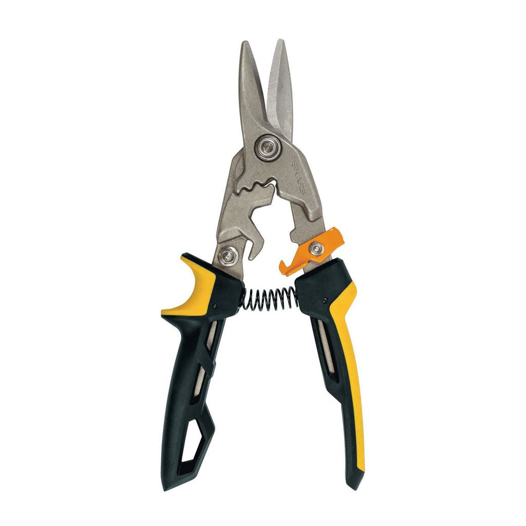 Fiskars PowerGear aviation snip straight