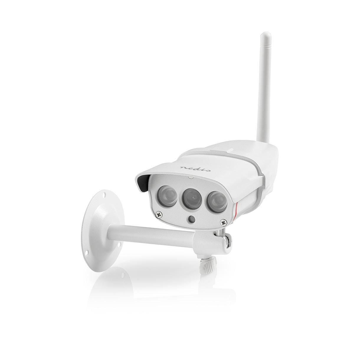 Nedis SmartLife Outdoor Camera Wi-Fi 1080p IP67 Cloud/microSD Night Vision White