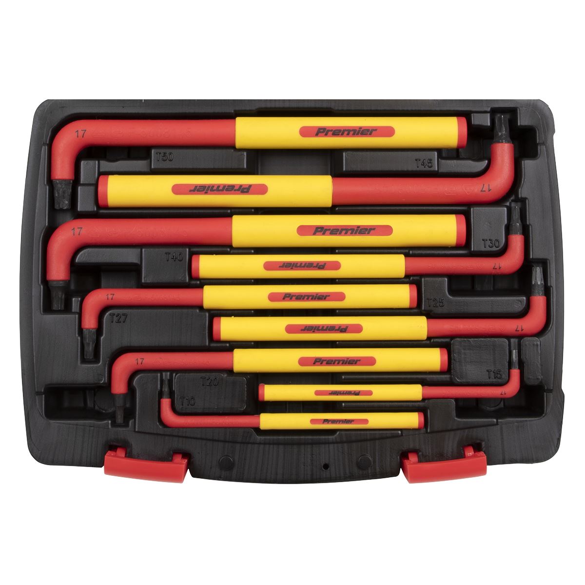 Sealey TRX-Star Key Set 9pc Extra-Long VDE AK7178