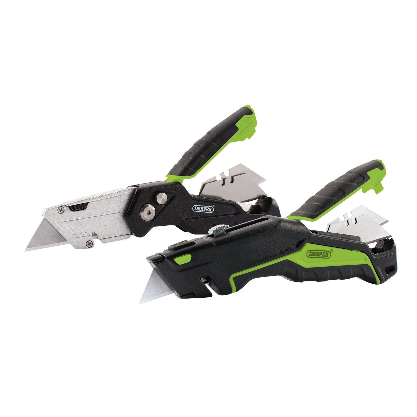 Draper Retract.& Folding Knife Set Bk TFK2/BK - 04773