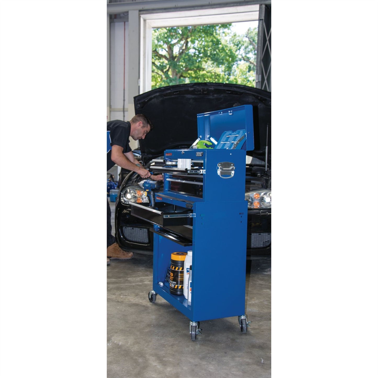 Draper 51177 Two Drawer Roller Cabinet And Five Drawer Chest