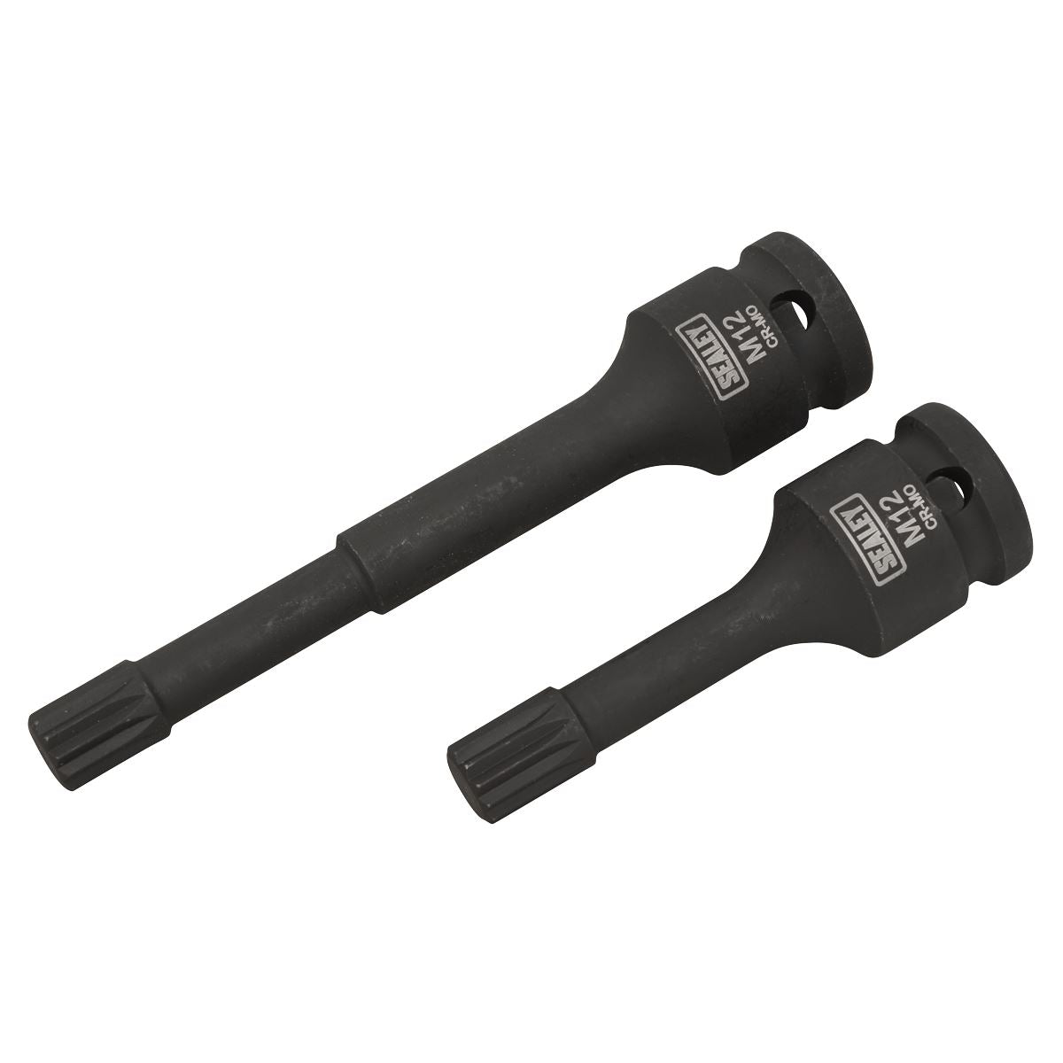 Sealey M12 Wheel Bearing Hub Spline Socket Bits for VAG 2pc VS0100