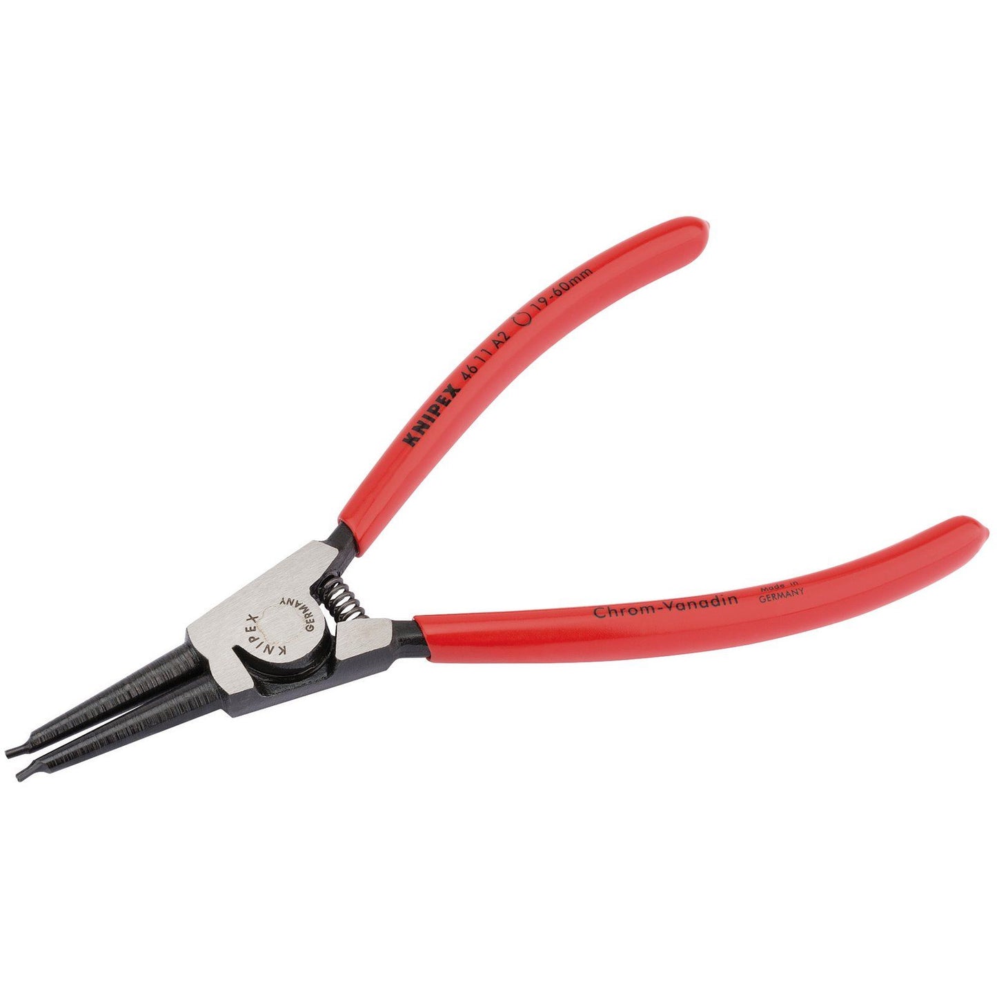 Knipex Knipex 46 11 A2 SBE 19mm - 60mm A2 Straight External Circlip Pliers - 50720