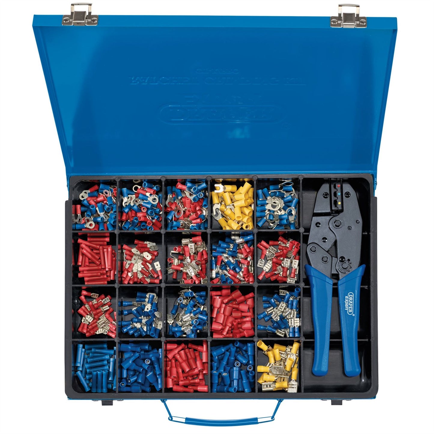 Draper 56383 Expert Ratchet Crimping Tool and Terminal Kit