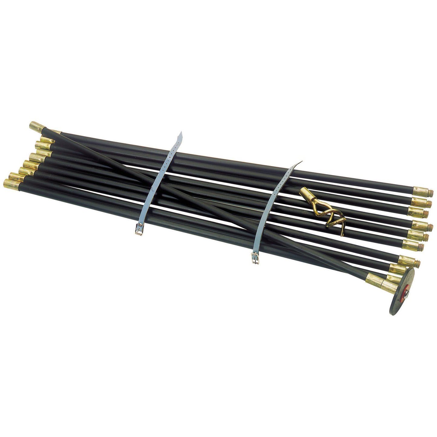 Draper 23540 Drain Cleaning Rod Set Brass Fittings,Worm & Plunger Unblocking