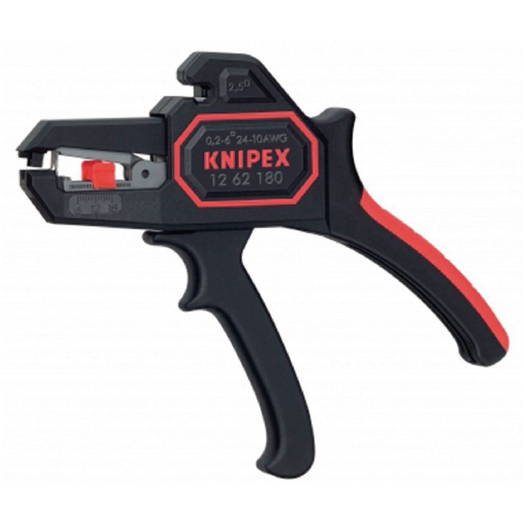Knipex Self-adjusting insulation stripper, 180mm - KP-1262180