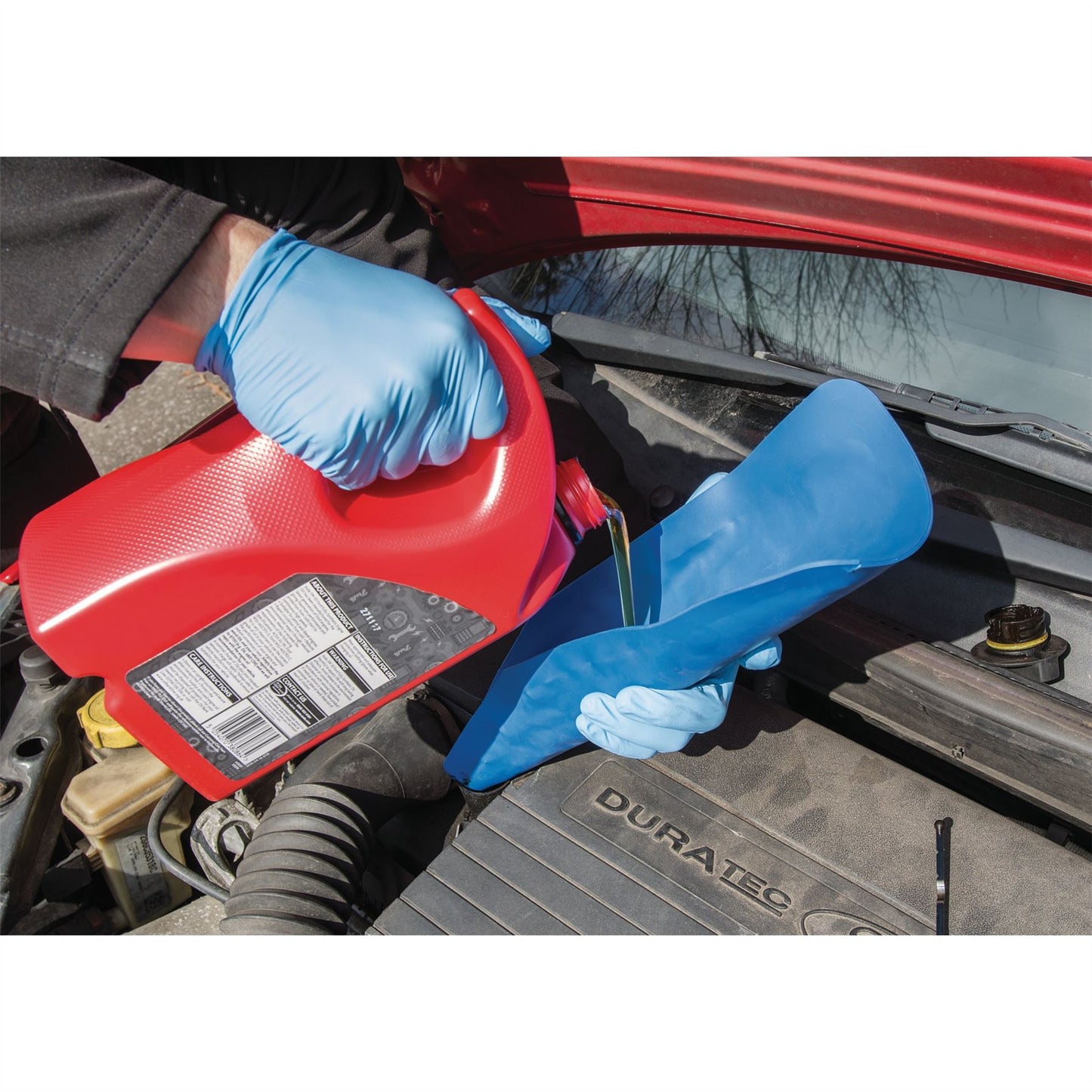 Draper Foldable Flexible Collapsible Funnel Pourer Fluid/Engine Oil Filler 04954