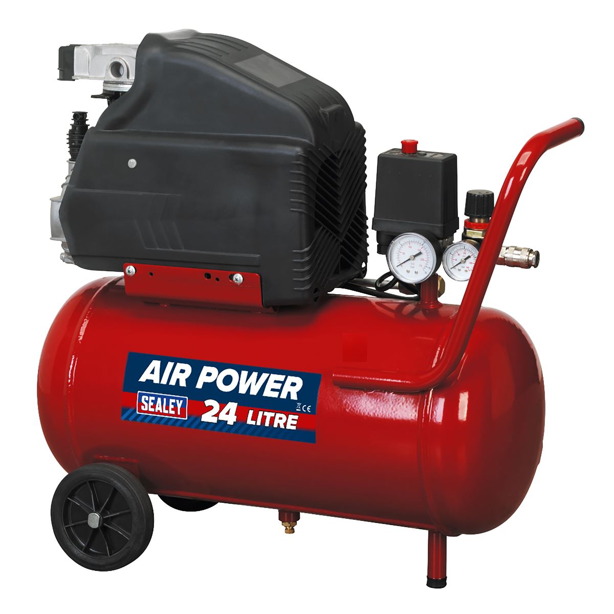 Sealey Air Compressor 24L Direct Drive 1.5hp SA2415