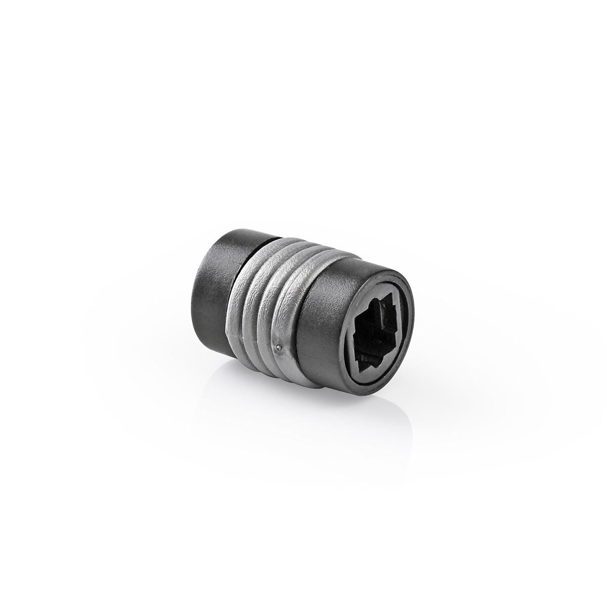 Nedis Optical Audio Adapter TosLink Female to TosLink Female 10 pieces Black - CAGP25950BK