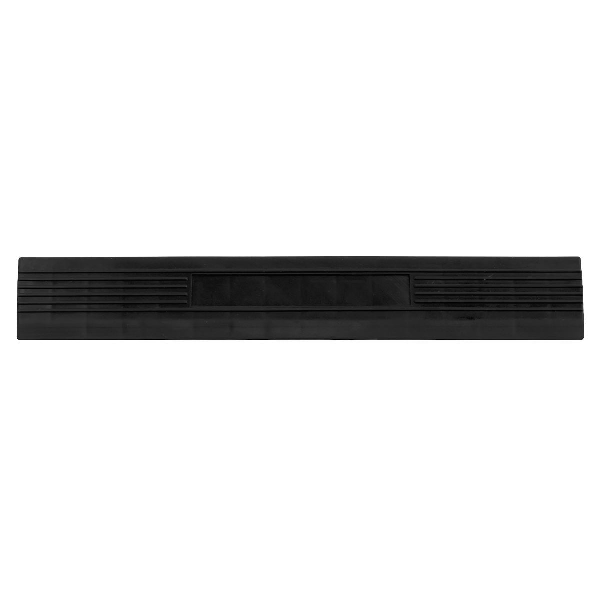 Sealey Polypropylene Floor Tile Edge 400x60mm Black Male-Pack of 6 FT3EBM