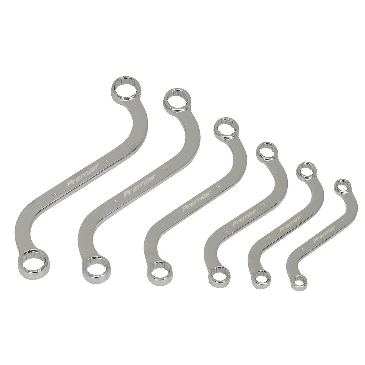 Sealey S-Spanner Set 6pc Metric AK6315