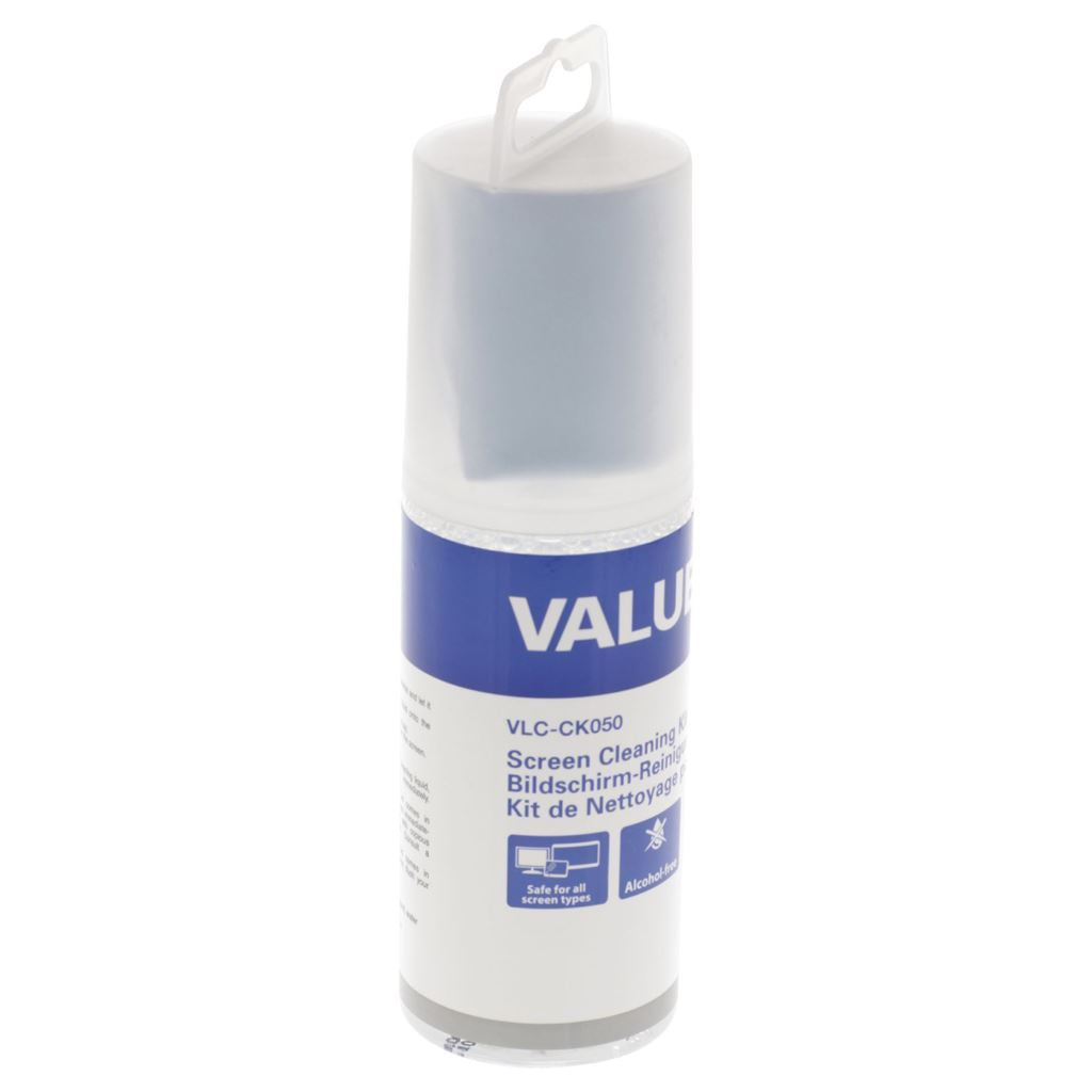 Valueline Screen cleaning kit 150 ml fluid + cleaning cloth