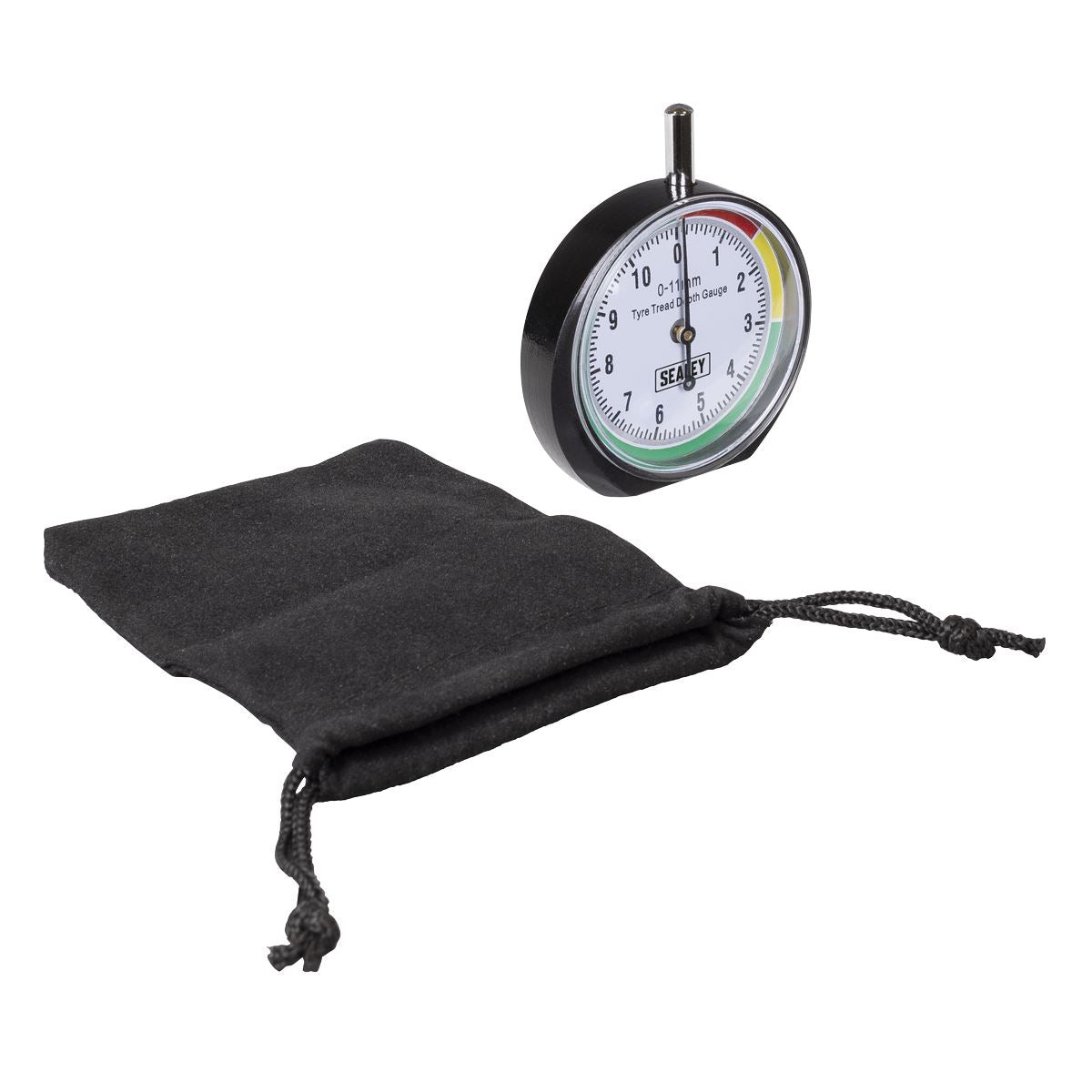 Sealey Pocket Type Tyre Tread Depth Dial Gauge VS0568