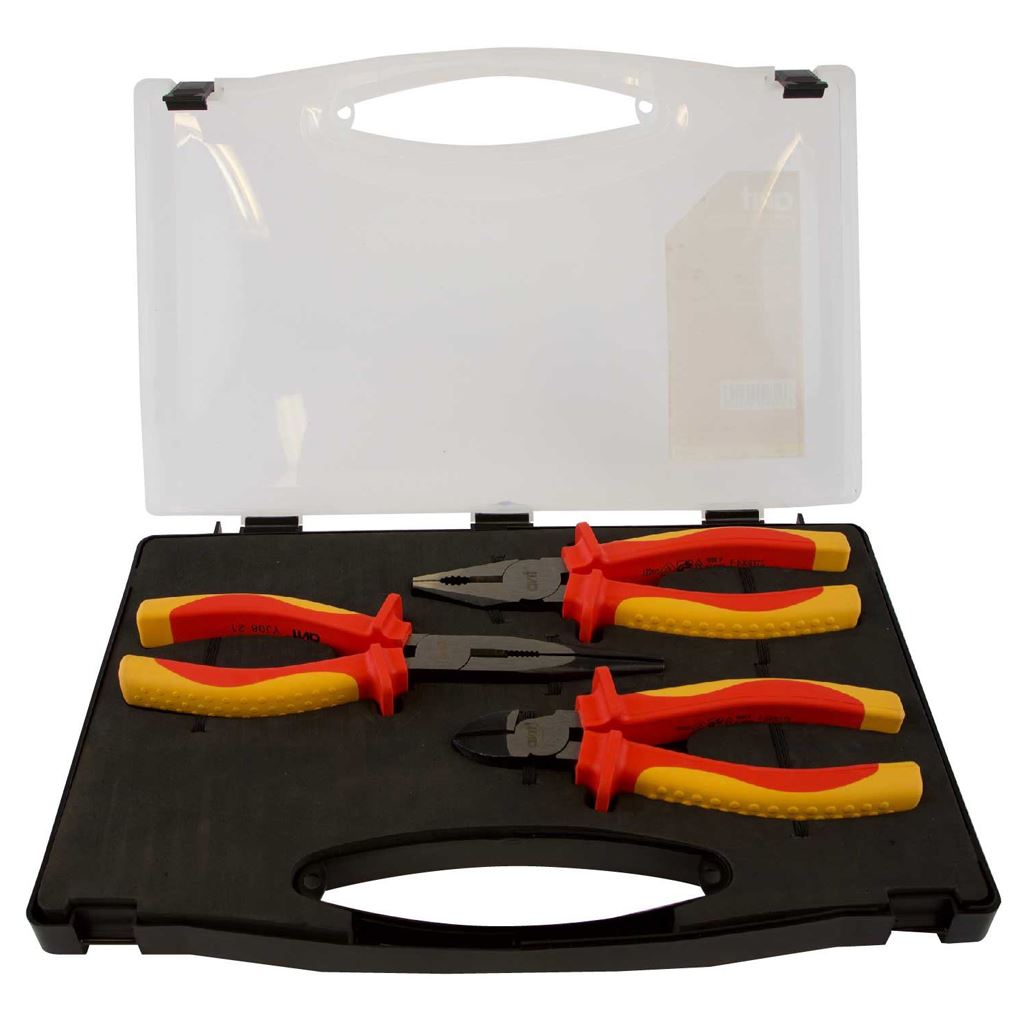 Avit Insulated Pliers - 3 Pc Set AV06051