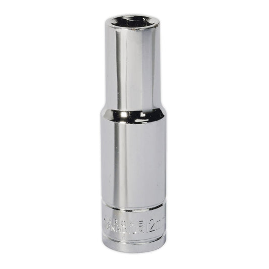 Sealey WallDrive Socket 12mm Deep 1/2"Sq Drive S0668