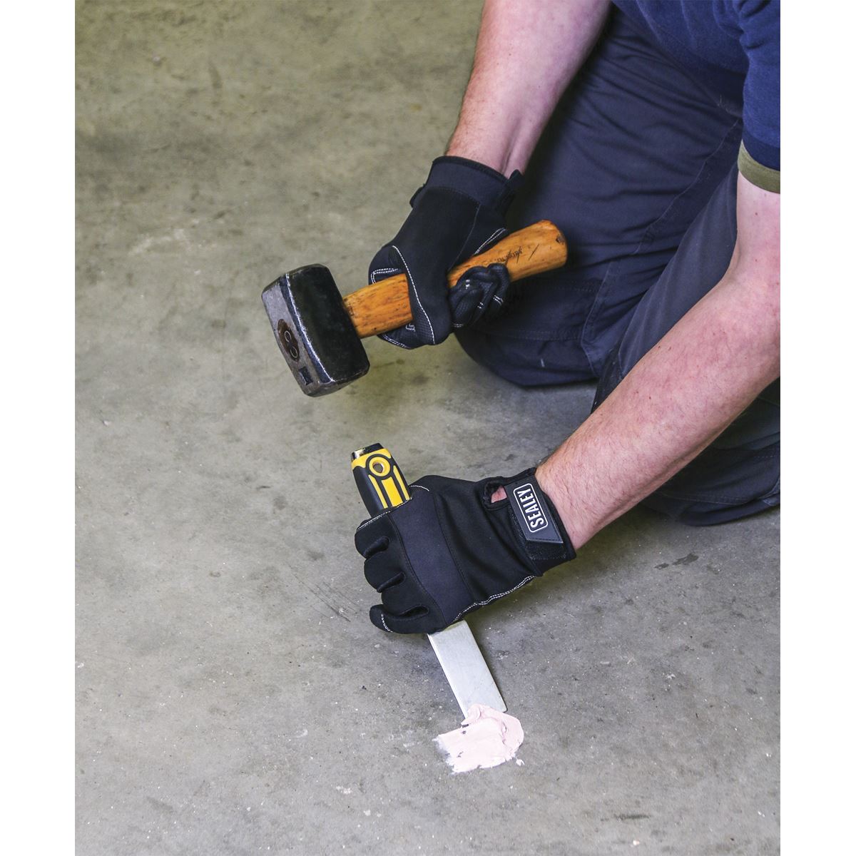 Sealey Scraper Set with Hammer Cap 3pc S0856