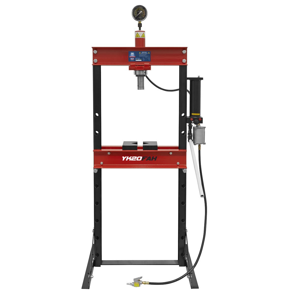 Sealey Air/Hydraulic Press 20 tonne Floor Type YK20FAH