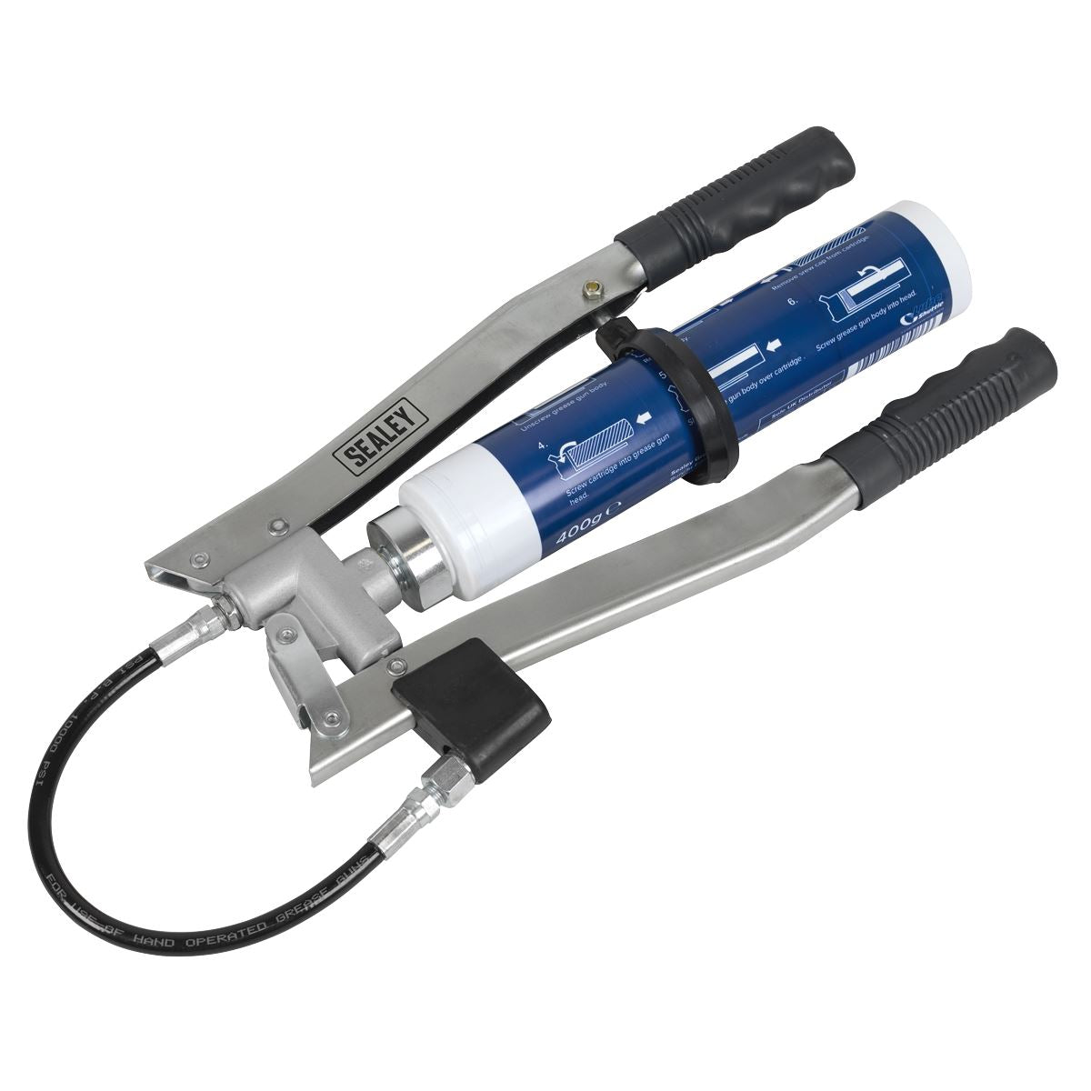 Sealey Double Lever Grease Gun AK4405