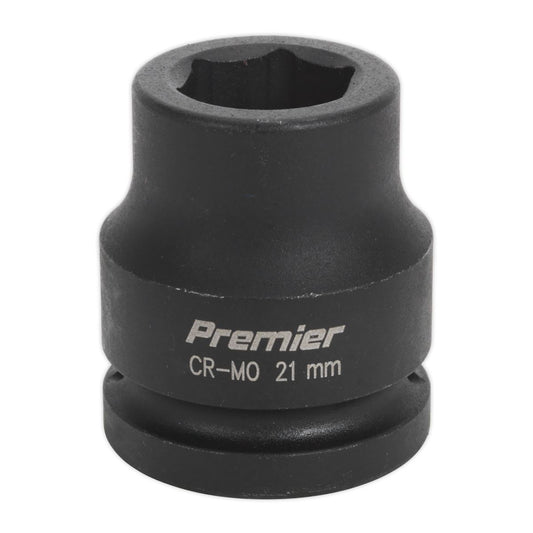 Sealey Impact Socket 21mm 3/4"Sq Drive IS3421