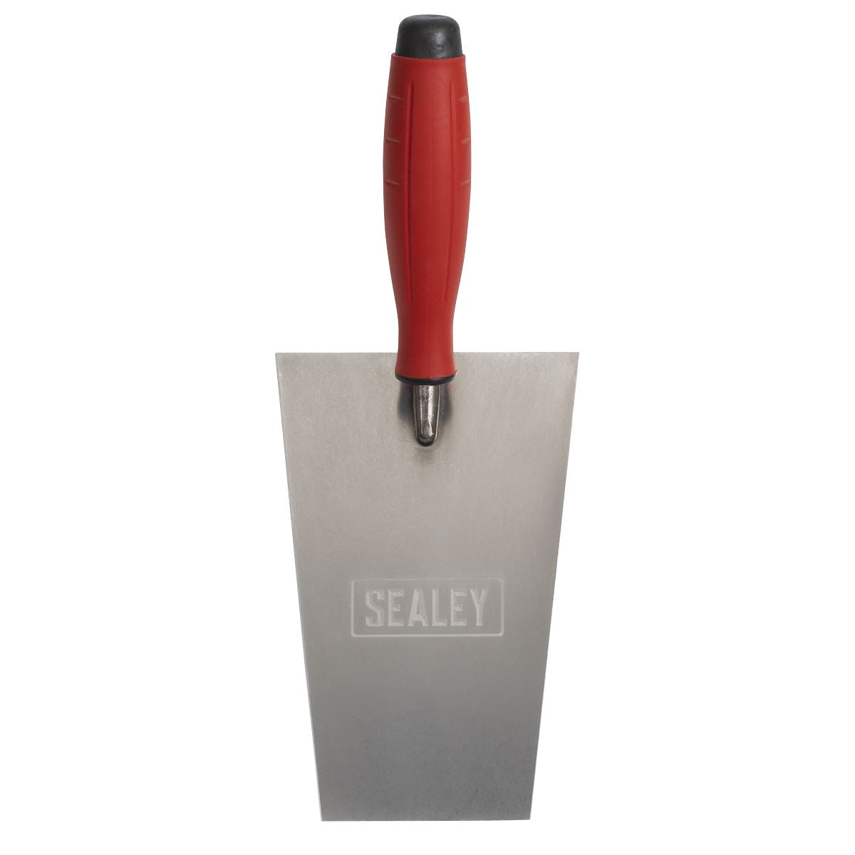 Sealey Stainless Steel Bucket Trowel - Rubber Handle - 180mm T1204