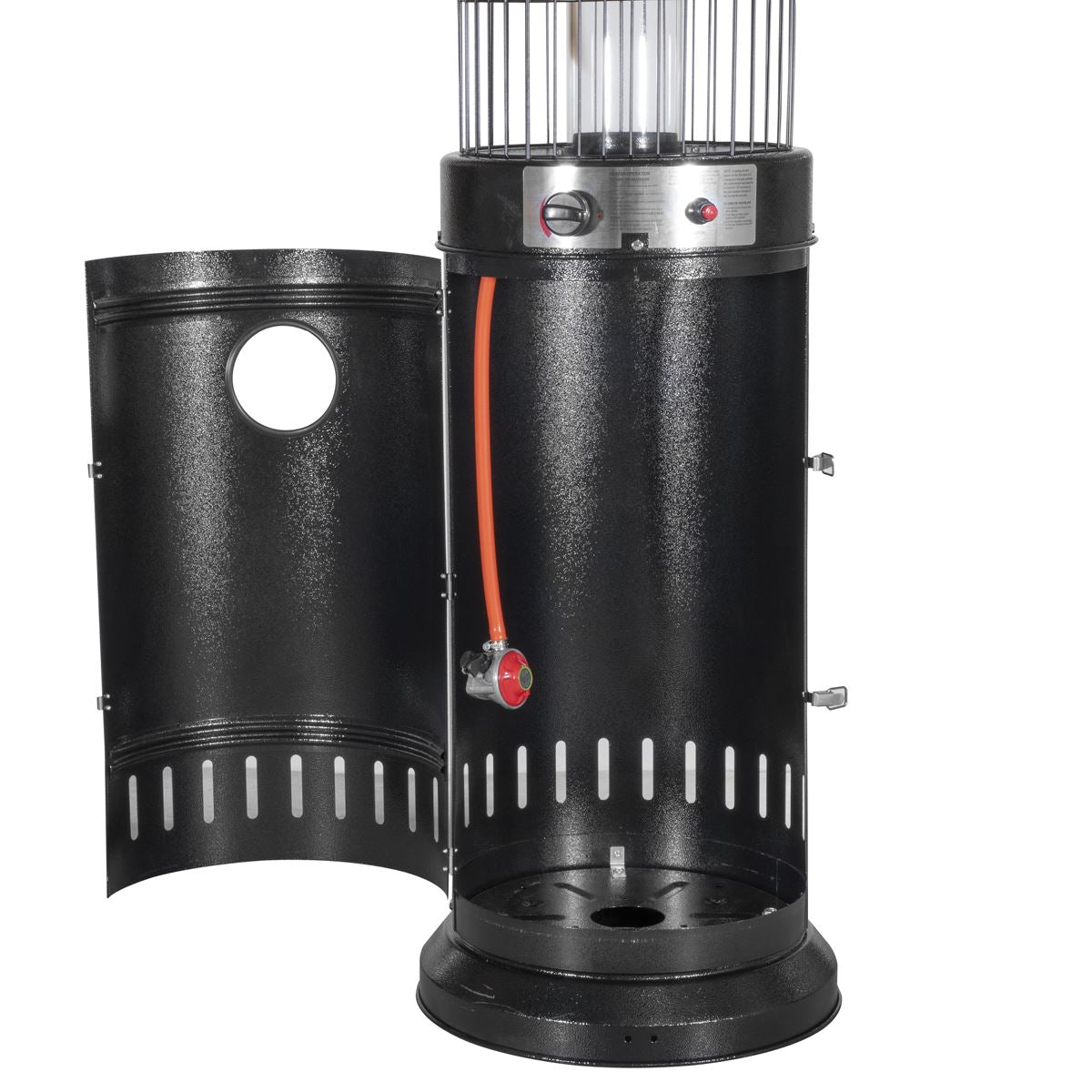 Dellonda Gas Patio Heater 13kW for Commercial & Domestic Use, Black DG124