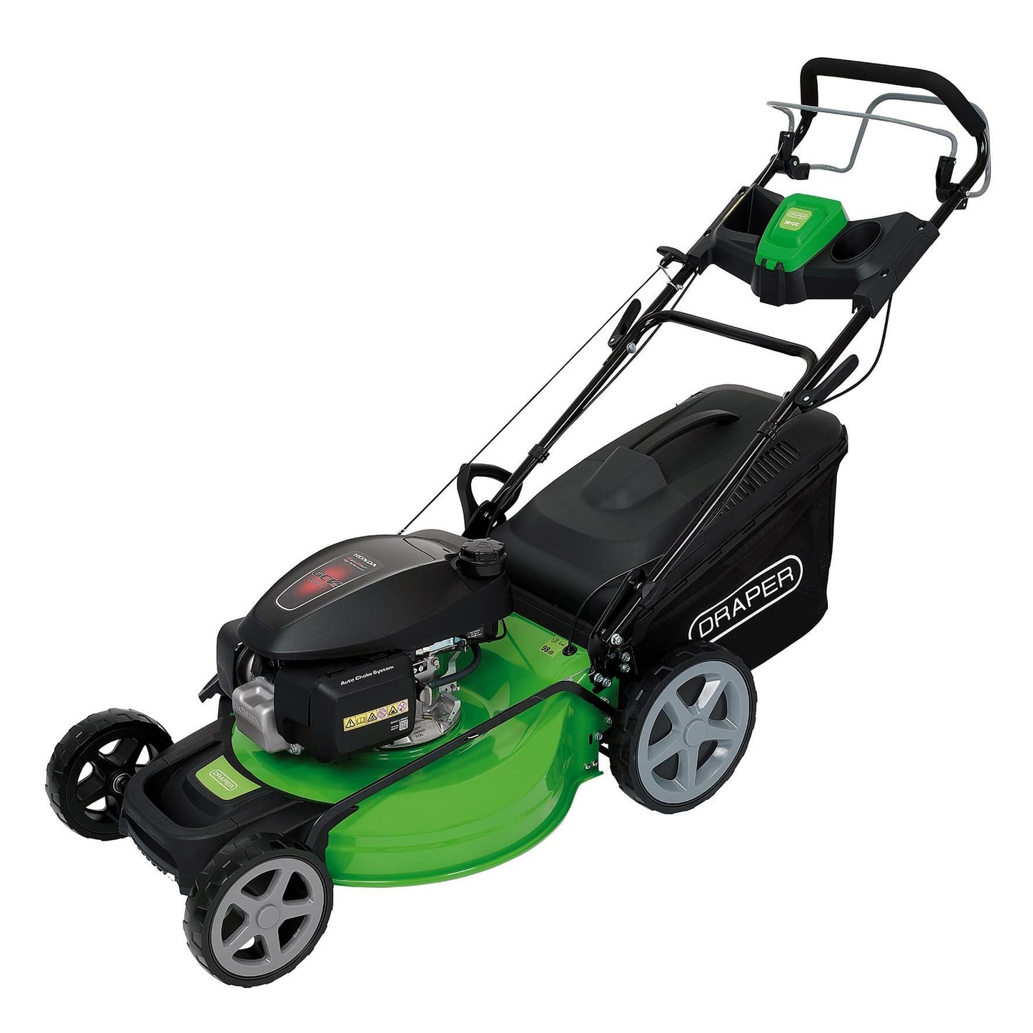 Draper Self-Propelled Petrol Lawn Mower, 530mm, 201cc/3.8HP