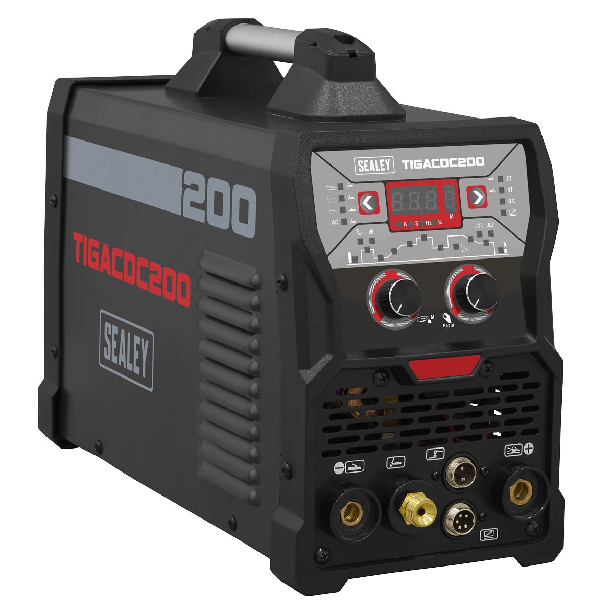 Sealey 200A TIG/MMA AC/DC Pulse Inverter Welder 230V TIGACDC200