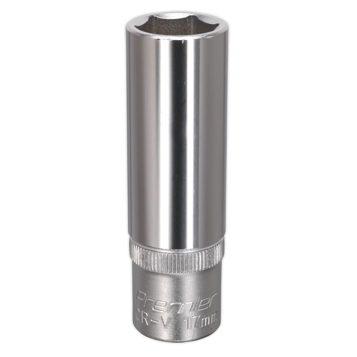 Sealey WallDrive Socket 17mm Deep 1/2"Sq Drive S1217D