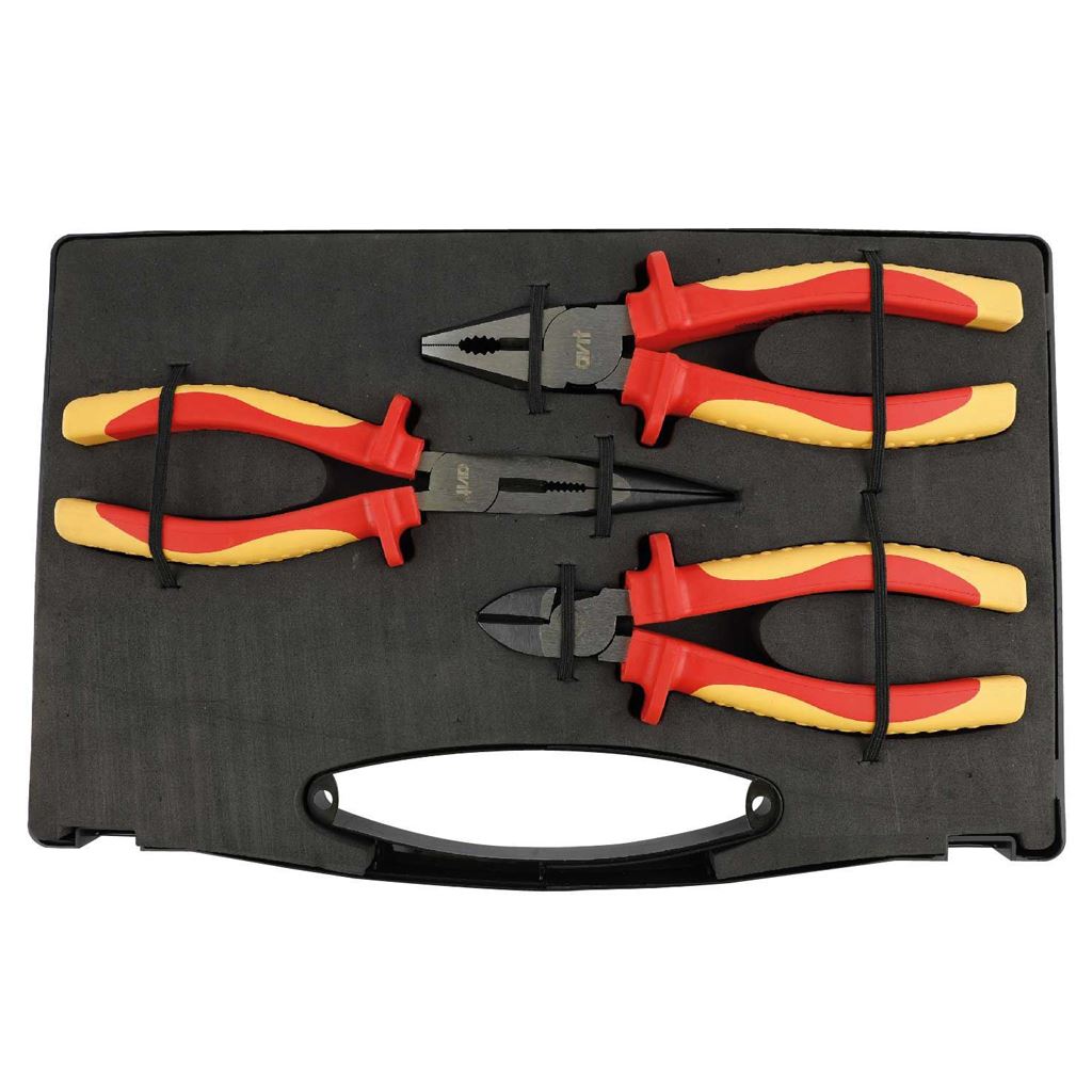 Avit Insulated Pliers - 3 Pc Set AV06051