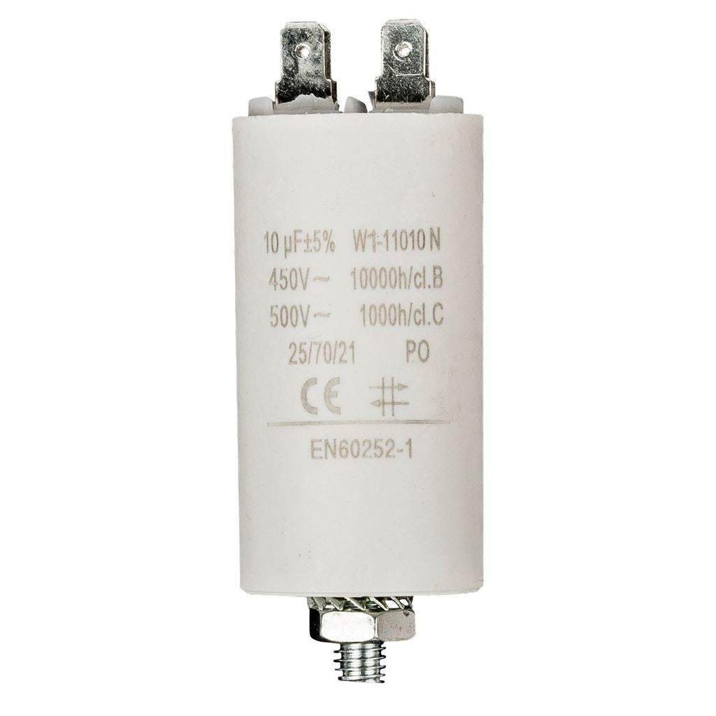 Fixapart 1x Capacitor 10.0uf / 450 v + earth - W1-11010N