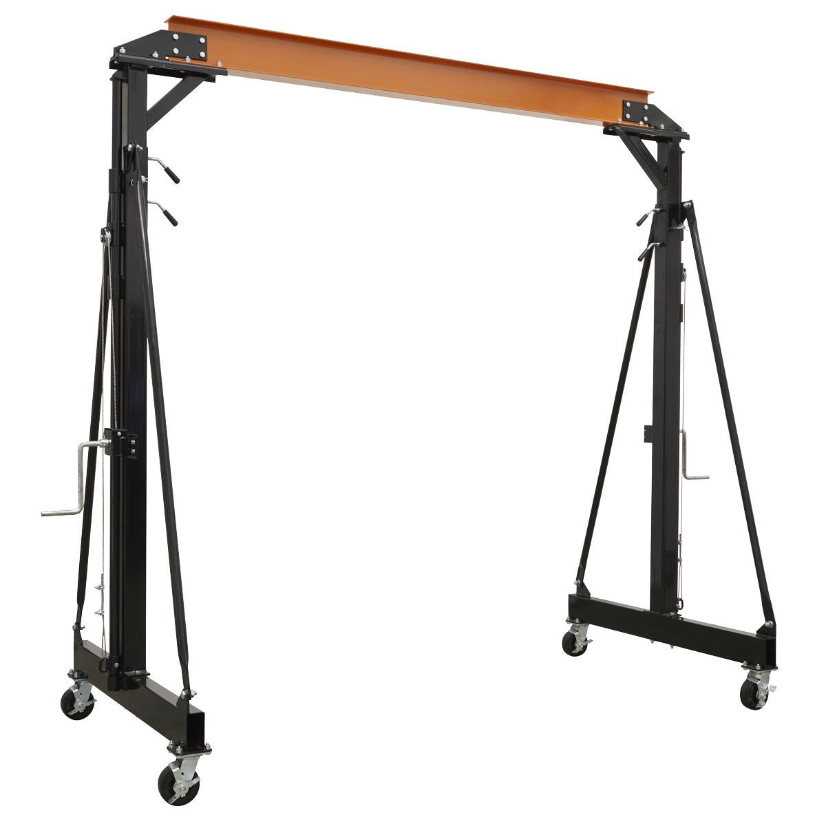 Sealey Portable Lifting Gantry Crane Adjustable 2 Tonne & Hoist Combo SG2000KIT