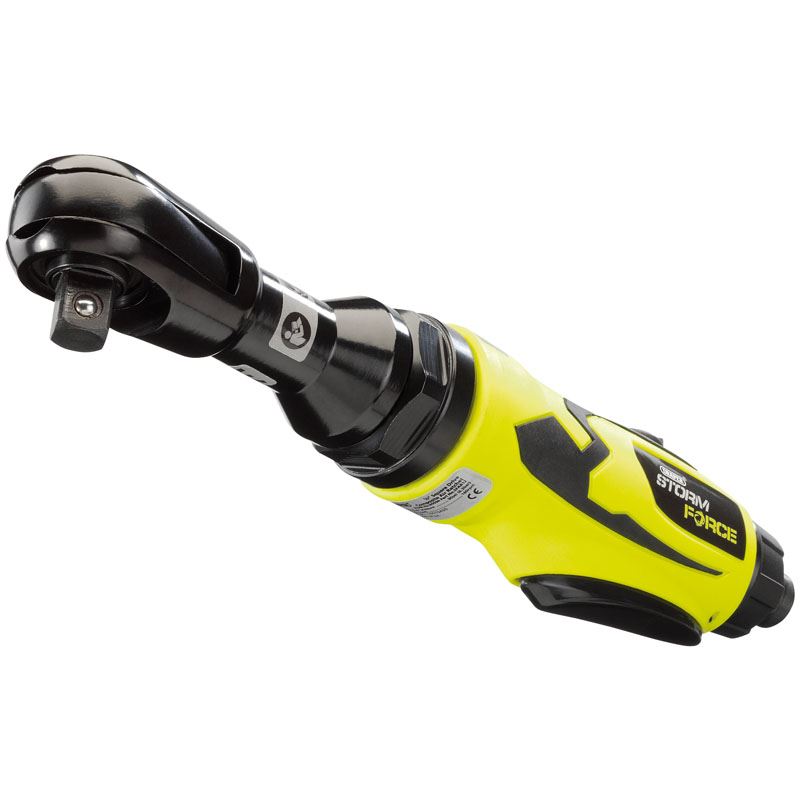 Draper 65034 Storm Force Air Ratchet with Composite Body 1/2 Inch Square Drive