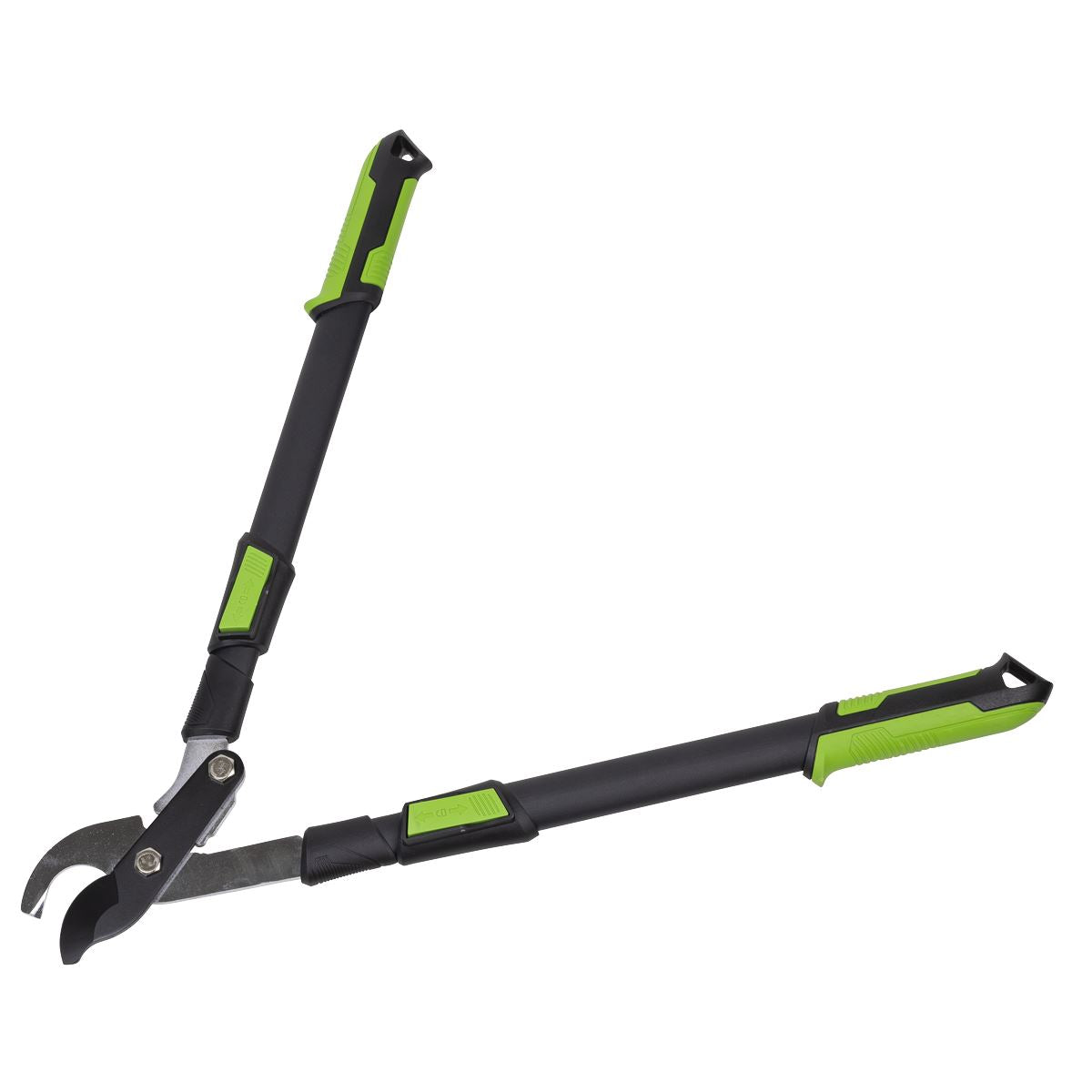 Sealey Telescopic Bypass Lopping Shears, Soft Grip, Geared & Carbon Steel Blade