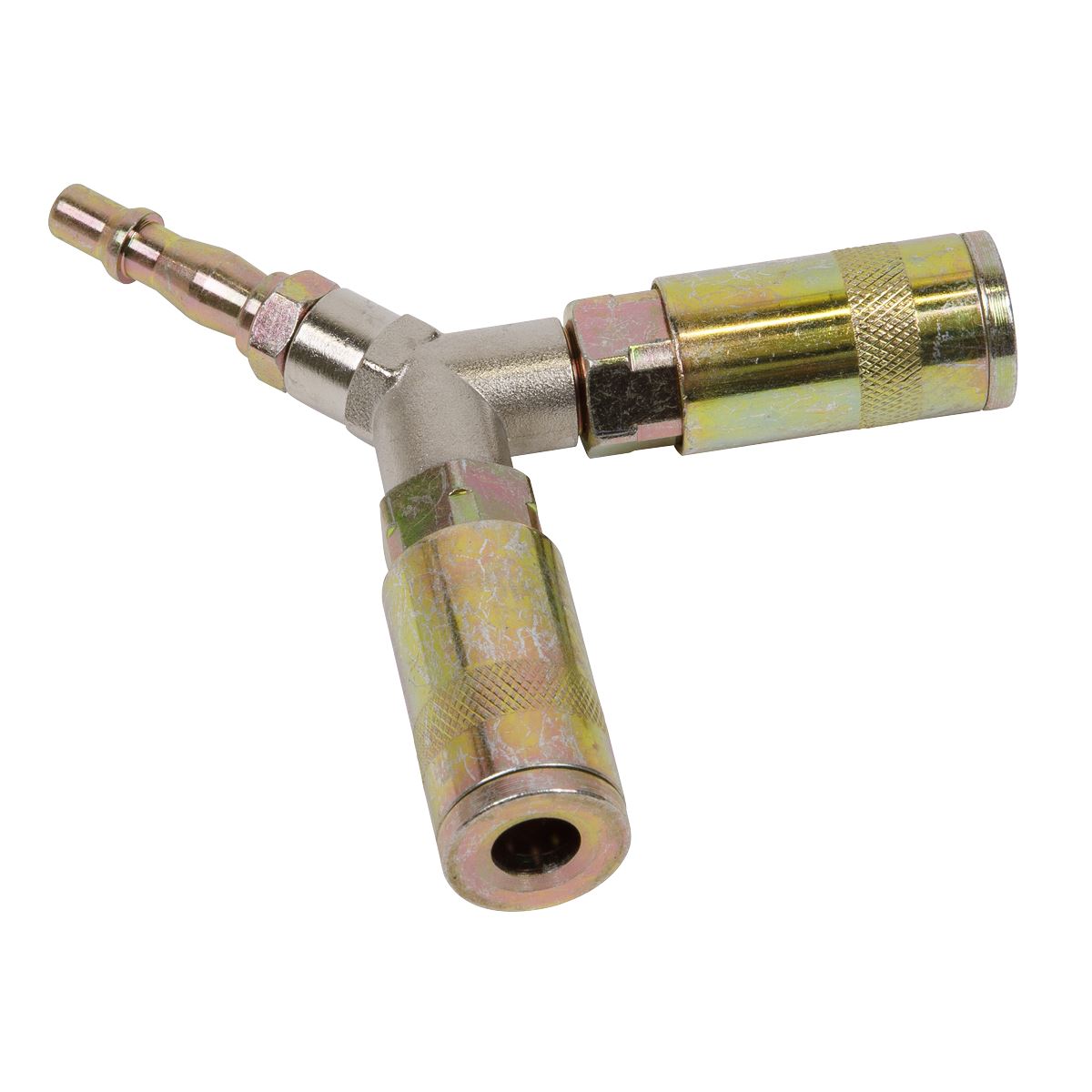Sealey Twin Coupling Bodies Y-Adaptor ACX55