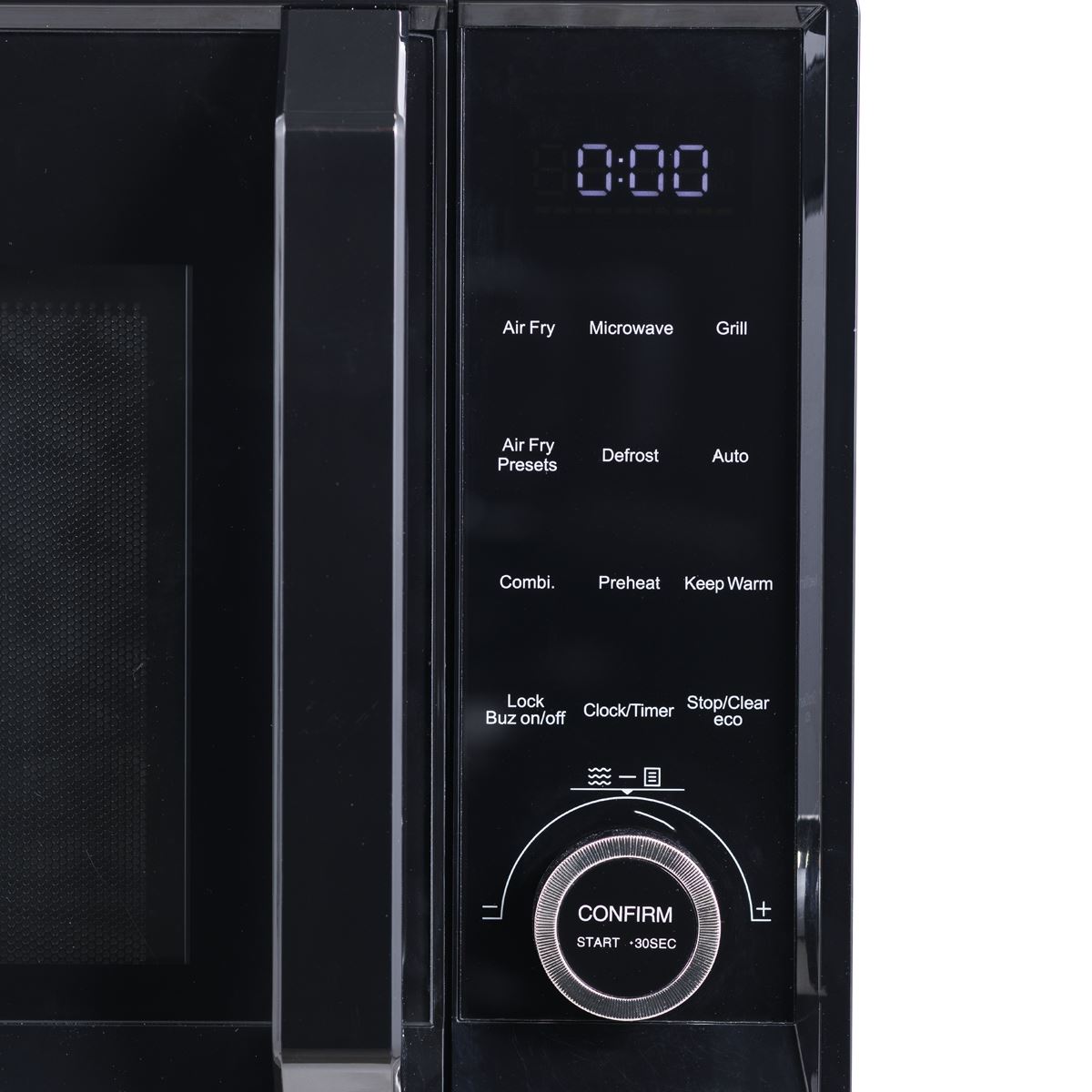 Baridi 7-in-1 Air Fryer Microwave & Grill, 28L Capacity - Black DH277