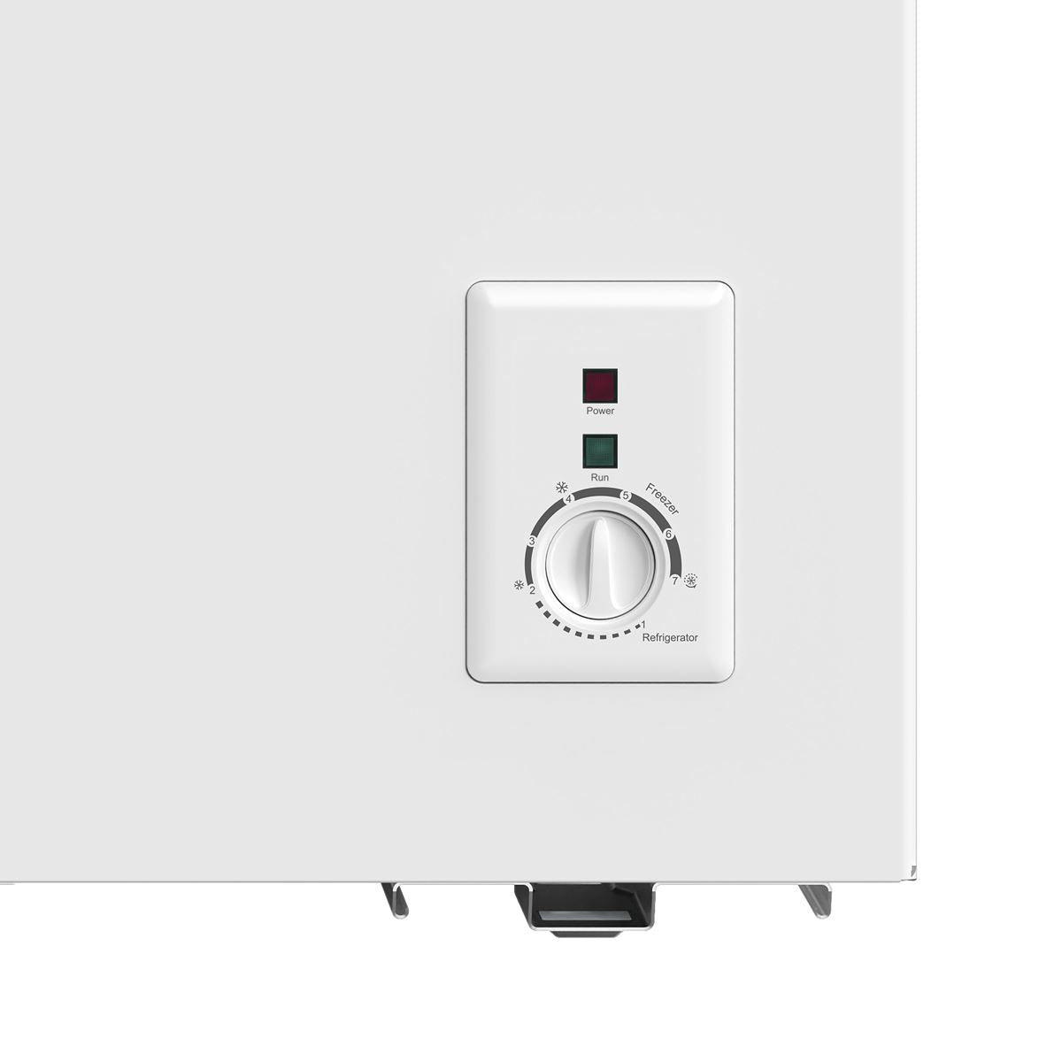 Sealey Baridi Freestanding Chest Freezer, 142L Capacity, Garages and Outbuilding Safe, -12 to -24�C Adjustable Thermostat with Refrigeration Mode, White DH120