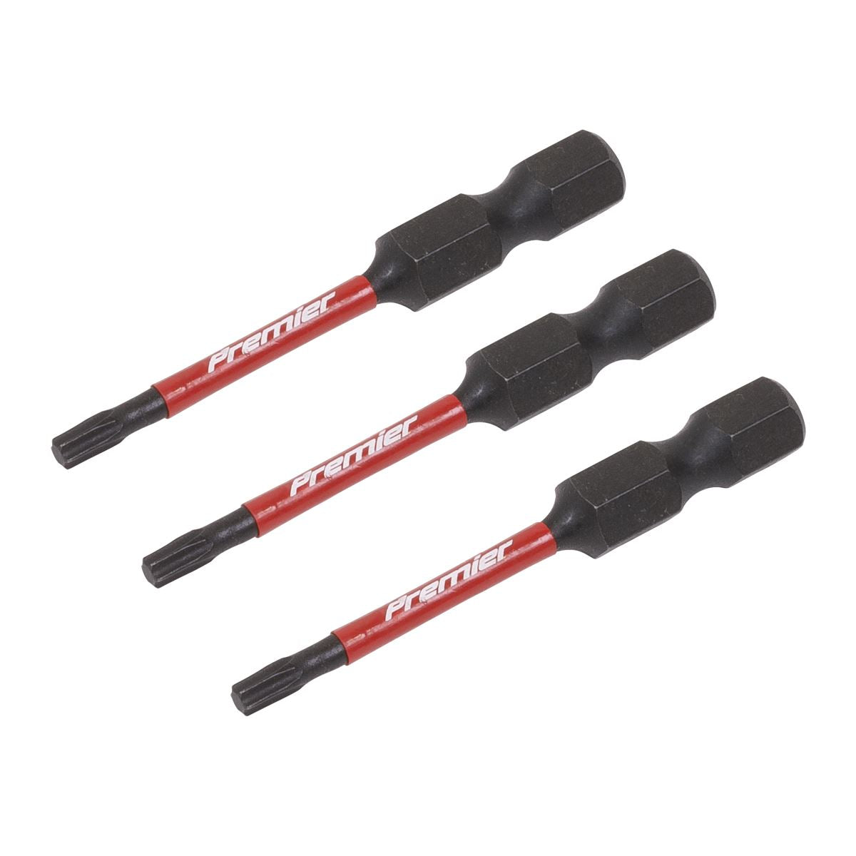 Premier TRX-Star* T10 Impact Power Tool Bits 50mm - 3pc AK8240