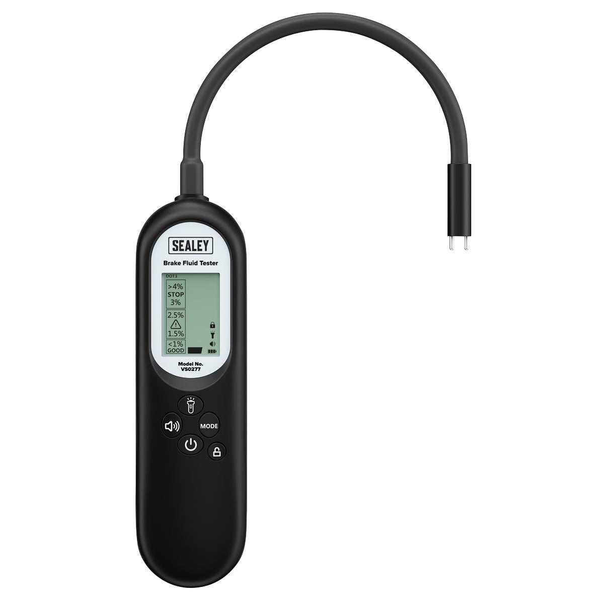Sealey Brake Fluid Tester Long Neck VS0277