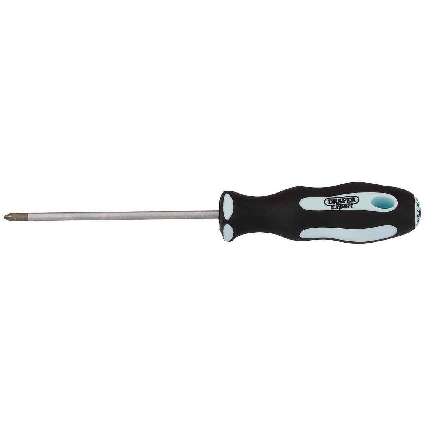 Draper Expert Quality PZ-Type No:0 x 75mm Soft Grip Screwdriver - 03457
