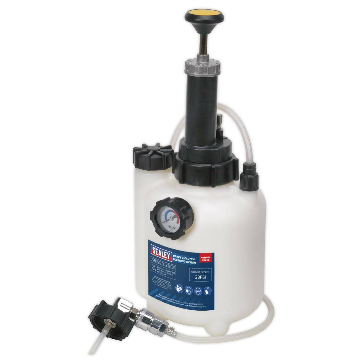 Sealey Brake & Clutch Bleeding System 2.5L VS820