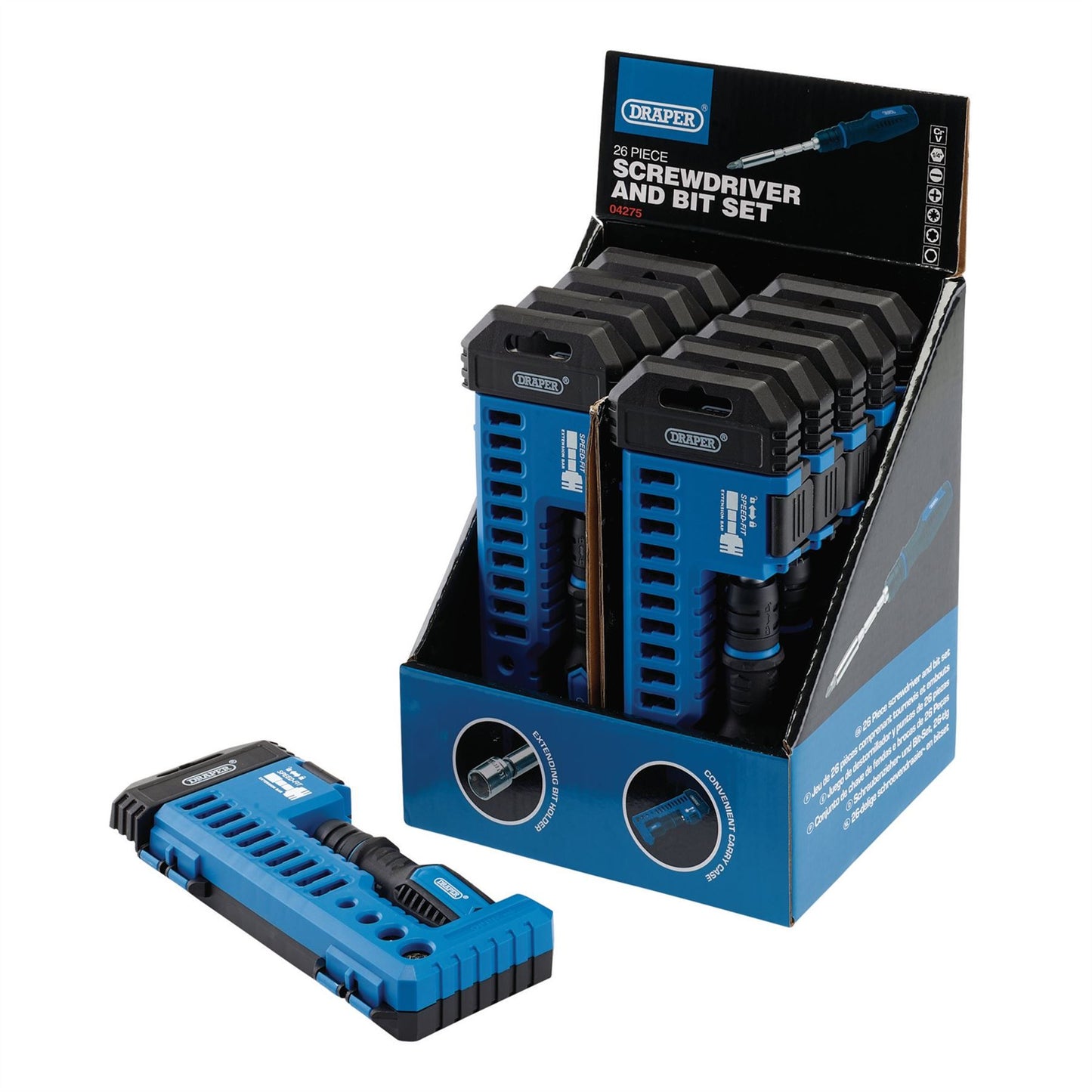 Draper 26Pc Ext. S/Driver & Bit Set RBS26E - 04275