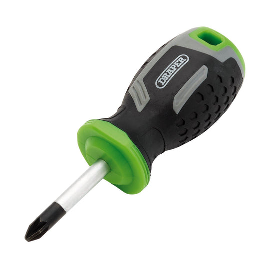 Draper Pozi Soft Grip Screwdriver, PZ2 x 38mm