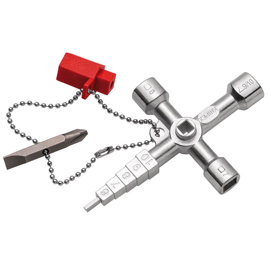 KNIPEX 00 11 04 Profi-Key For All Standard Shut-off Systems, 89mm