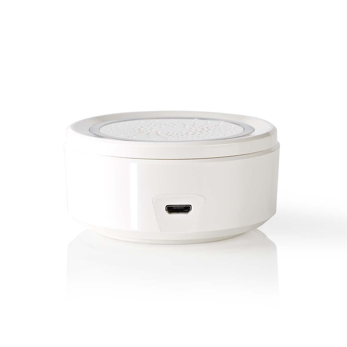 Nedis WiFi Smart Siren Alarm or Chime 85 dB WIFISI10CWT