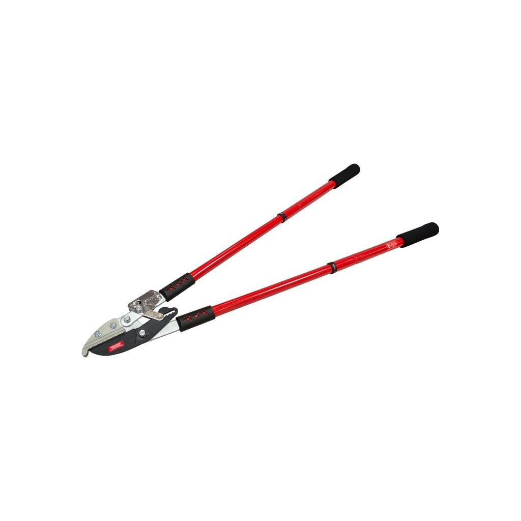 Amtech 31.5" Telescopic Ratchet Anvil Lopper Cutter Trees Hedges Garden Bush - U2880