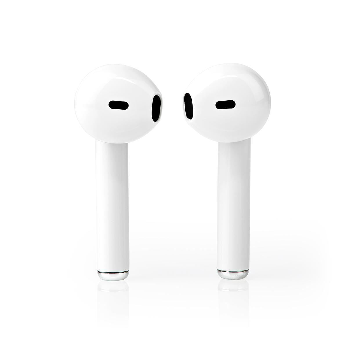 Nedis Fully Wireless Bluetooth® Earphones 3 Hours Playtime Voice Control - HPBT3052WT