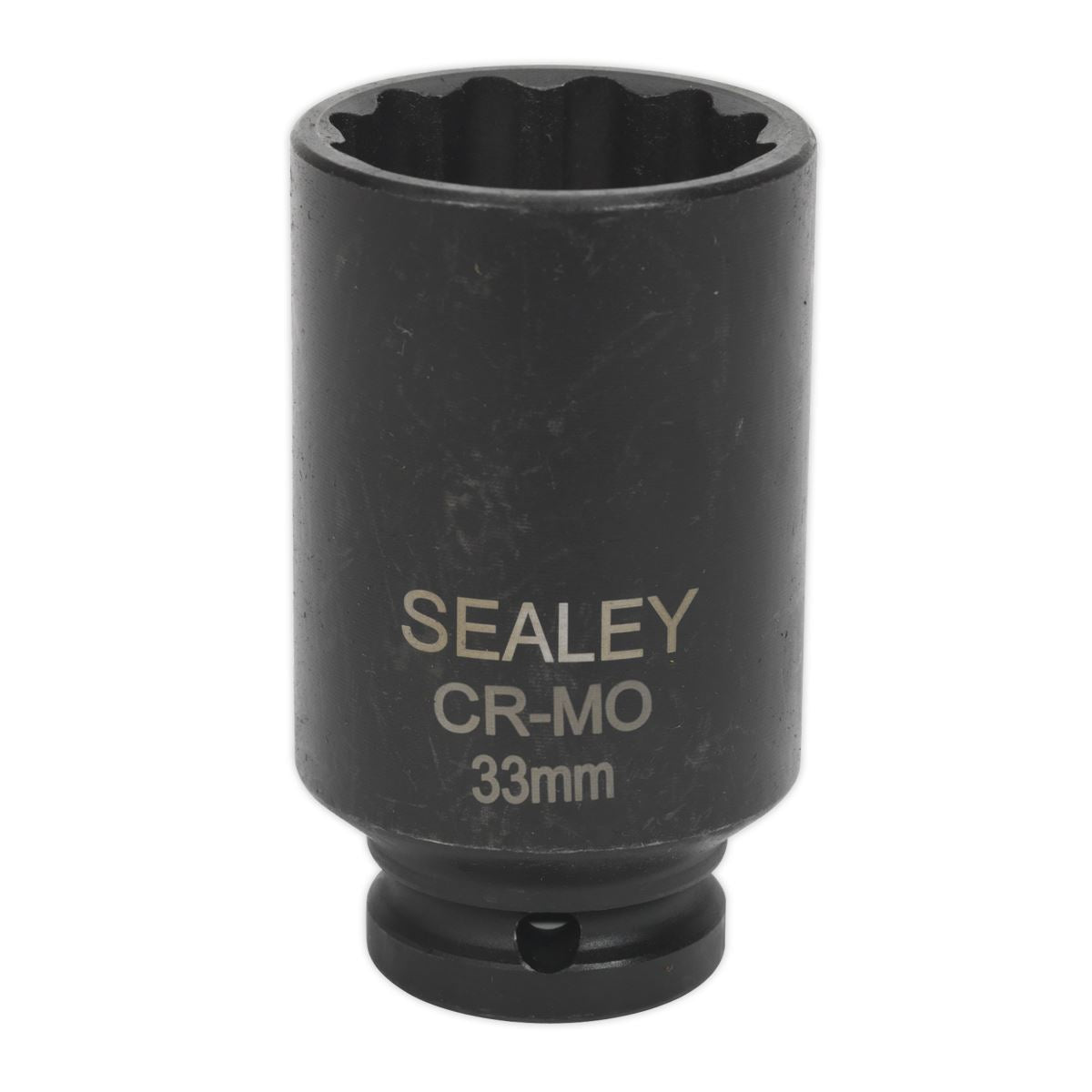 Sealey Impact Socket 33mm 12pt Bi-Hex Deep 1/2"Sq Drive SX0041
