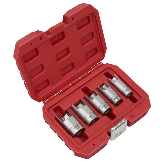 Sealey Elbow Connector Socket Set 3/8"Sq Drive 5pc CV601